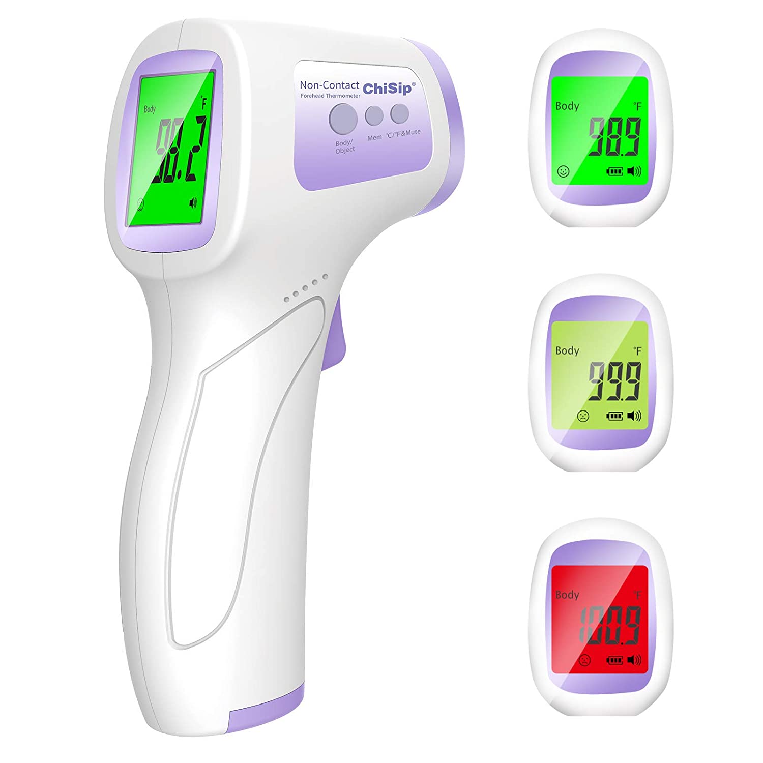 ChiSip Non-Contact Forehead Infrared Thermometer for Adults, Kids & Baby for $13.10 AC + FSSS