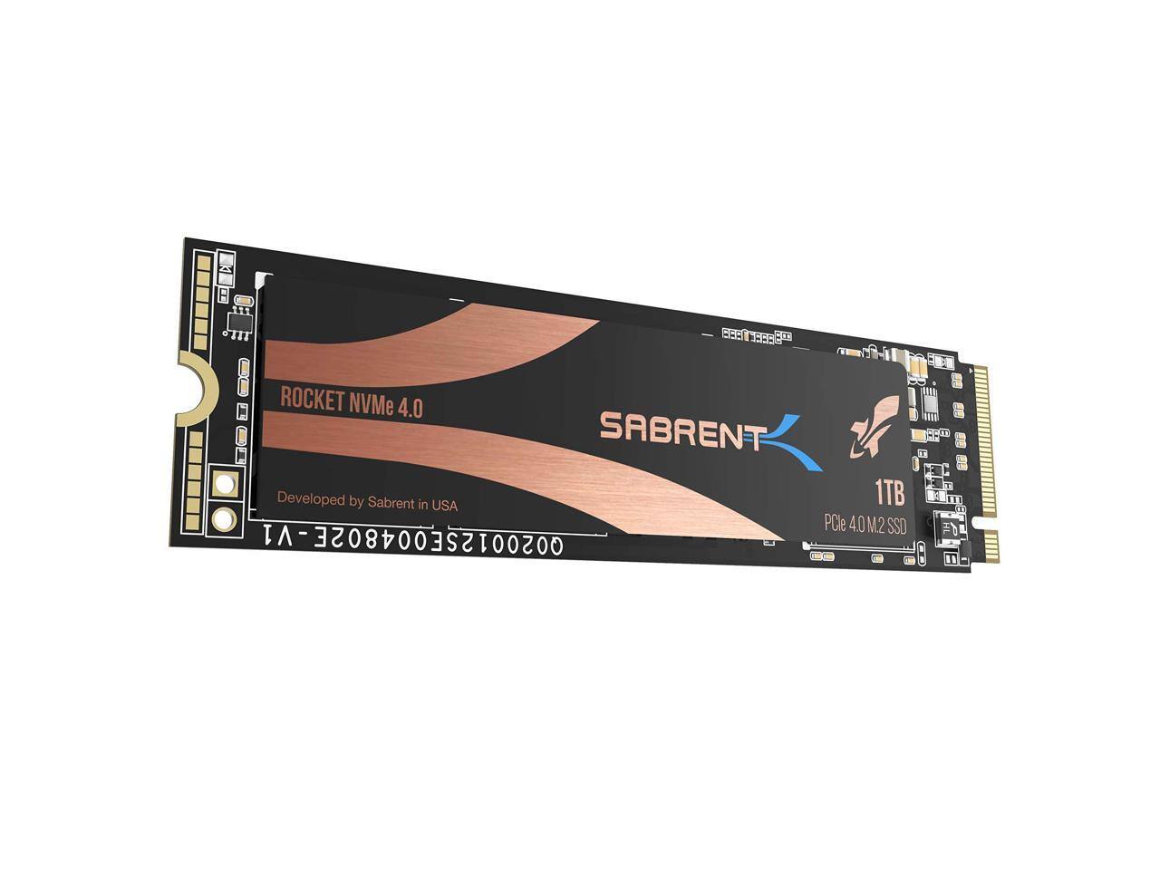 Sabrent 2TB Rocket Nvme PCIe 4.0 M.2 2280 Internal SSD Maximum Performance Solid State Drive (SB-ROCKET-NVMe4-2TB) - $297.49 & More