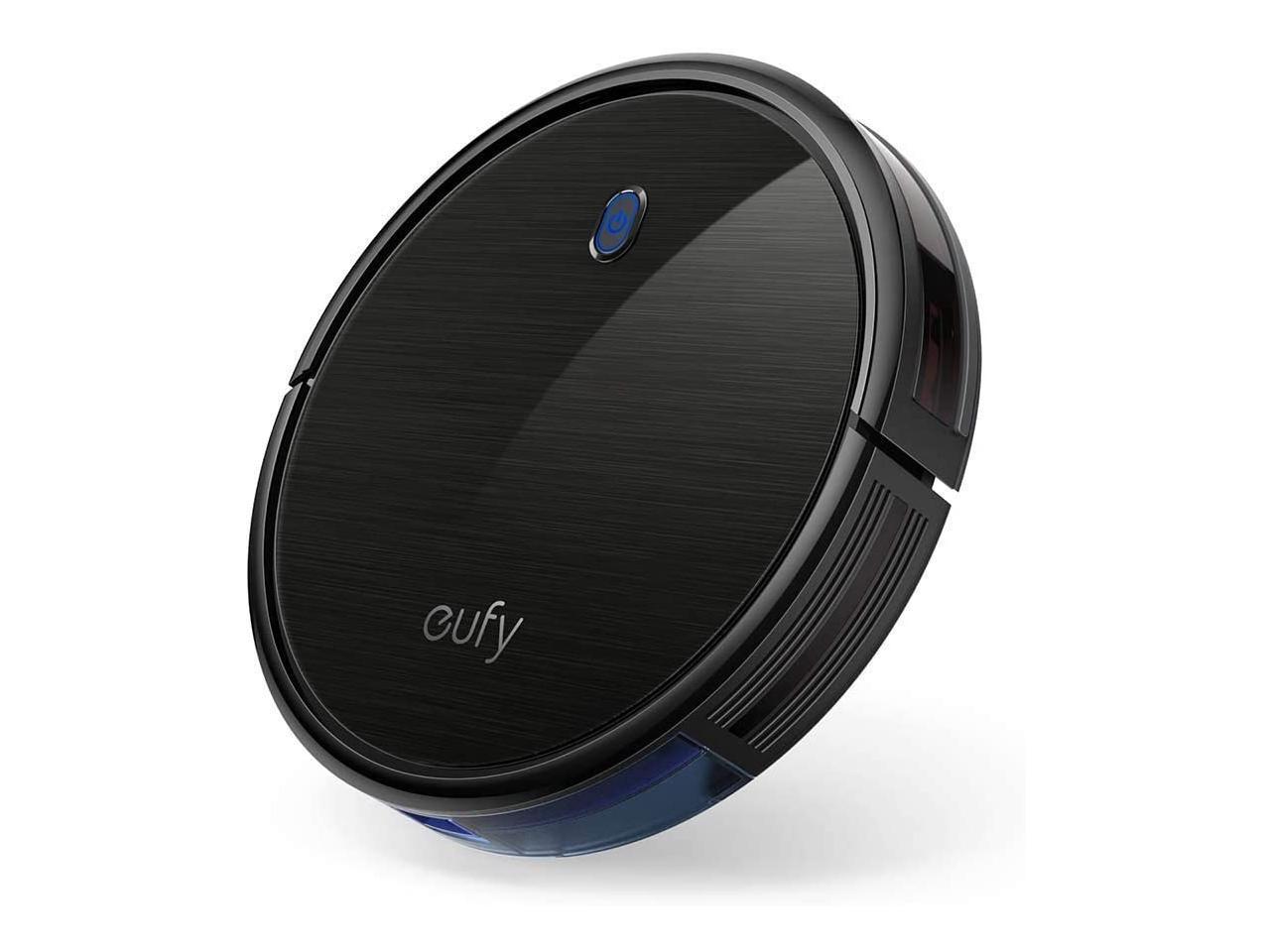 Eufy Boost IQ RoboVac 11S (Slim), 1300Pa Strong Suction, Super Quiet, Self-Charging Robotic Vacuum Cleaner (refurb) for $105.99 AC