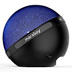 BLUETOOTH SPEAKERS wireless 3000 mah LED (7 modes) black orange (by Marsboy) $10 off COUPON free shipping (prime or fsss) @ AMAZON $29.99 AC