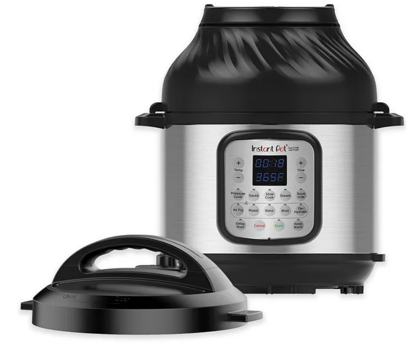 Instapot Duo Crisp + Air fryer combo 8 Quarts $99 (Orig Price $199) - F S/H - 50%Off - Limited Time Special Price