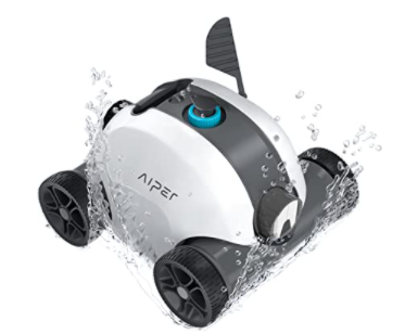 AIPER Cordless Robotic Pool Cleaner, Automatic Pool Vacuum with Powerful Dual-Drivers - (Original: $399 - 25% Discount) F S/H for Prime Members $299