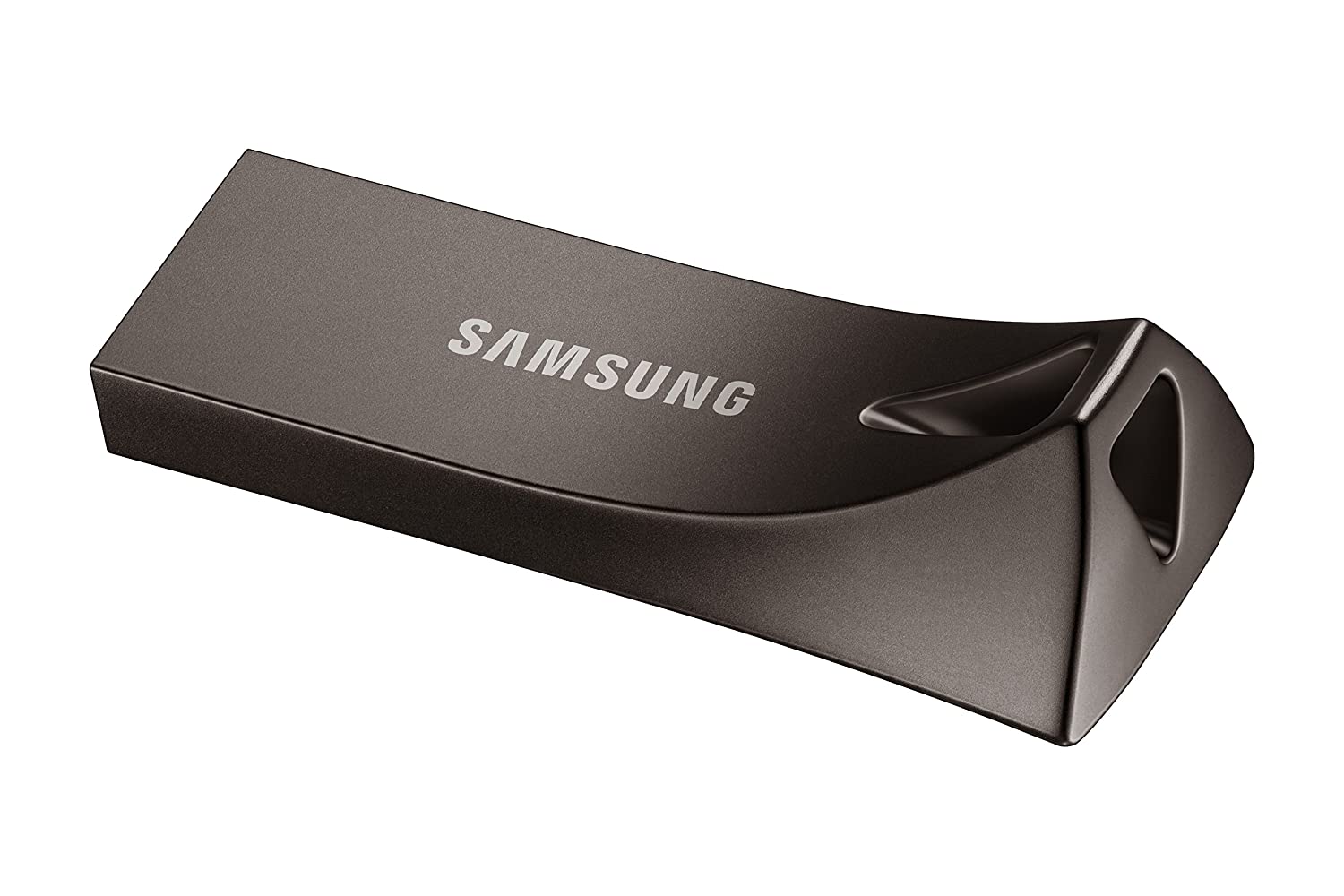 Samsung BAR Plus 256GB - 300MB/s USB 3.1 Flash Drive Titan Gray (MUF-256BE4/AM) - $42.99 (List Price: $74.99) Save - $32.00 Free S/H for Prime Members