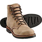 Chippewa 6&quot; Brown Work Boots $100 w/ Free Shipping