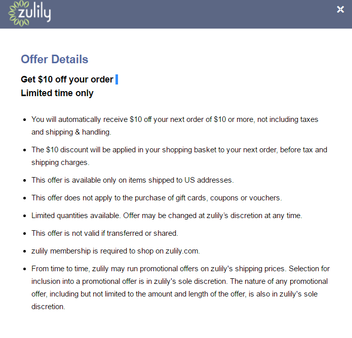 Zulily Com Coupon Codes