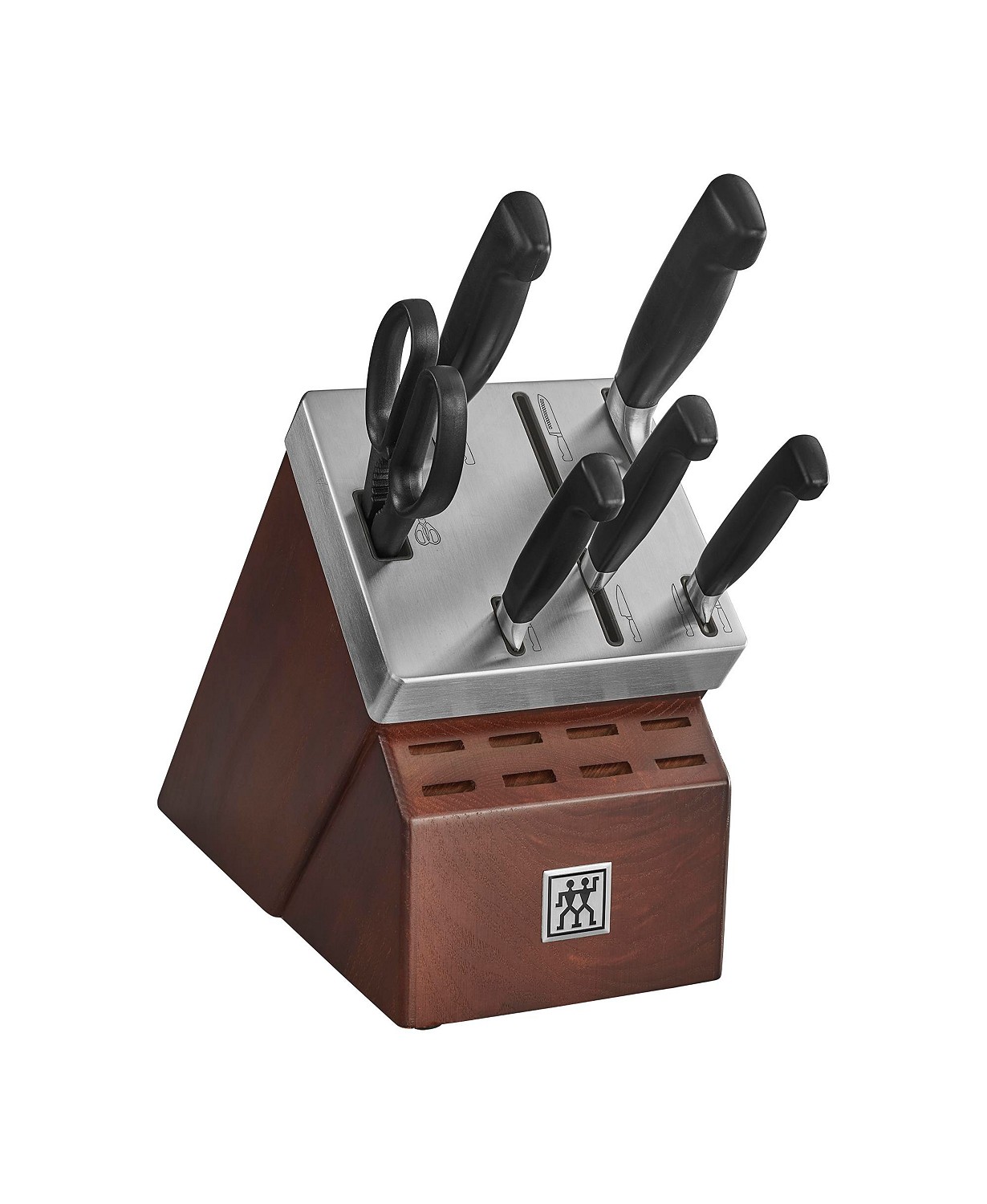 Zwilling J.A. Henckels Four Star 7-pc. Self-Sharpening Cutlery Set $149.99+tax Free S&H (Macy's card required) - (2 man logo, made in Germany)