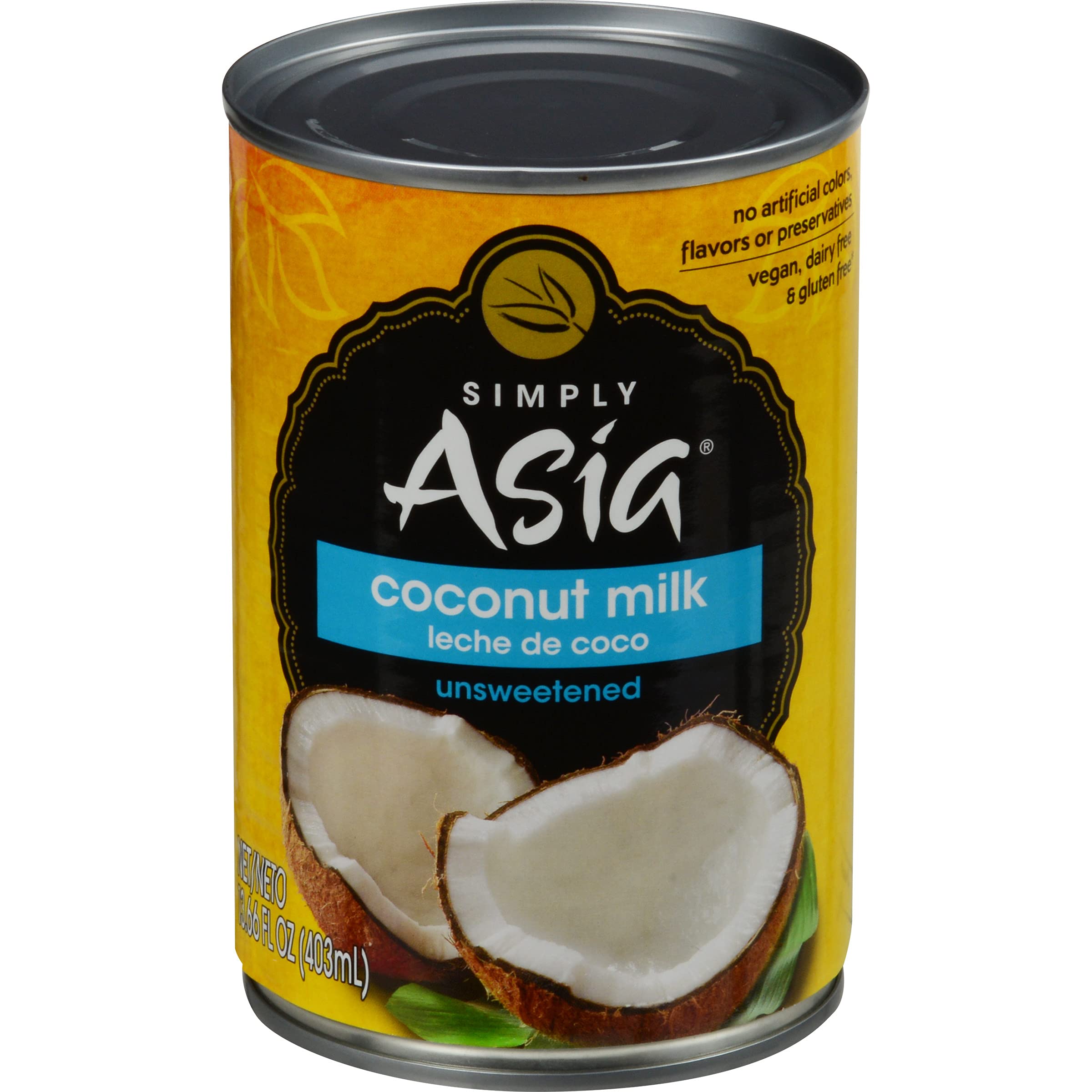 Simply Asia Unsweetened Coconut Milk, 13.66 fl oz - $1.43
