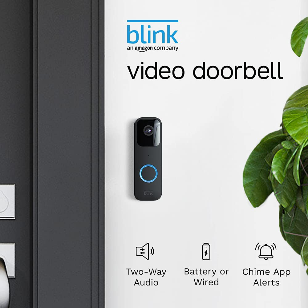 Blink Video Doorbell $34.99