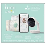 Lumi by Pampers™ Smart Video Baby Monitor plus Sleep System all-in-one Bundle - $74.99