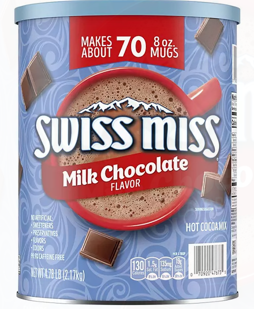 YMMV- Swiss Miss Milk Chocolate Hot Cocoa Mix (76.5 oz.) $1.01