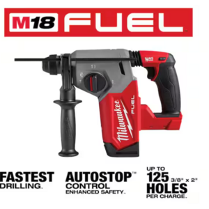 M18 FUEL 18V Lithium-Ion Brushless Cordless 1 in. SDS-Plus Rotary Hammer (Tool-Only) - $210