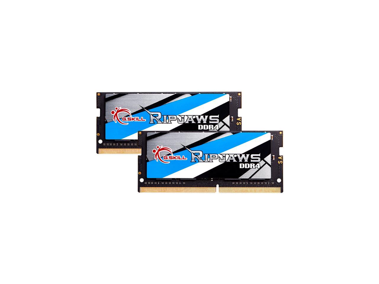 G.SKILL Ripjaws 32GB (2x16GB) 3200 MHz CL22 DDR4 SO-DIMM Laptop Memory Kit @ $109.99 + F/S