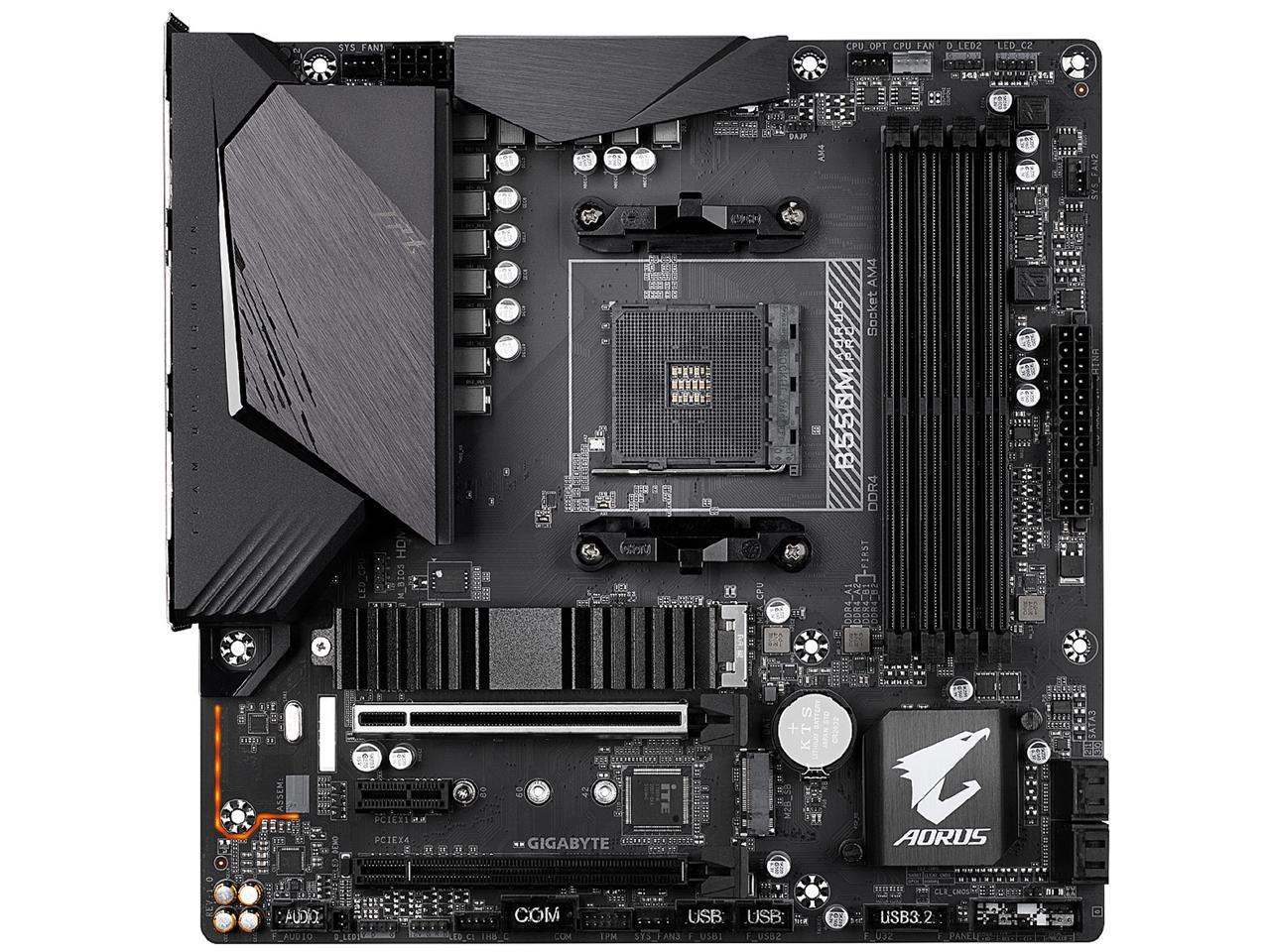 Gigabyte B550m Aorus Pro Micro Atx Amd Am4 Motherboard