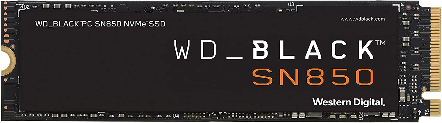 WD Black 1TB SN850 PCIe Gen 4 M.2 2280 3D NAND SSD 7000/5300 MBps R/W Speed @ $153.56 + F/S