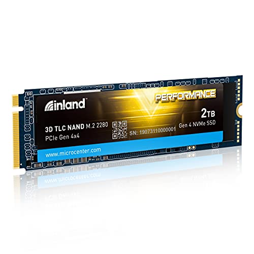 2TB Inland Performance PCIe Gen 4.0x4 NVMe 1.4 M.2 2280 TLC 3D NAND SSD @ $174.99 + F/S