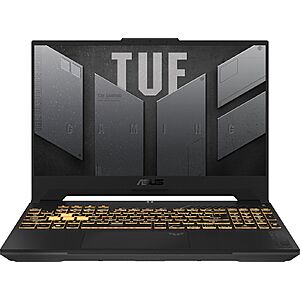 Asus TUF F15 laptop: 15.6" FHD 144Hz IPS, i7-13620H, RTX 4070, 16GB DDR5, 1TB Gen4 SSD, Win11H @ $  1049.99 + F/S