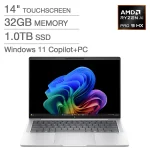 HP Elitebook X G1a AI Laptop: Ryzen AI 9 HX Pro 375, 14