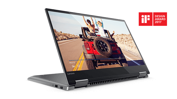 Lenovo Yoga 720 15 2-in-1: 4K IPS Touch, i7-7700HQ, 16GB DDR4, 256GB PCIe SSD, GTX 1050 2GB, Thunderbolt 3, Win10H @ $825+ F/S