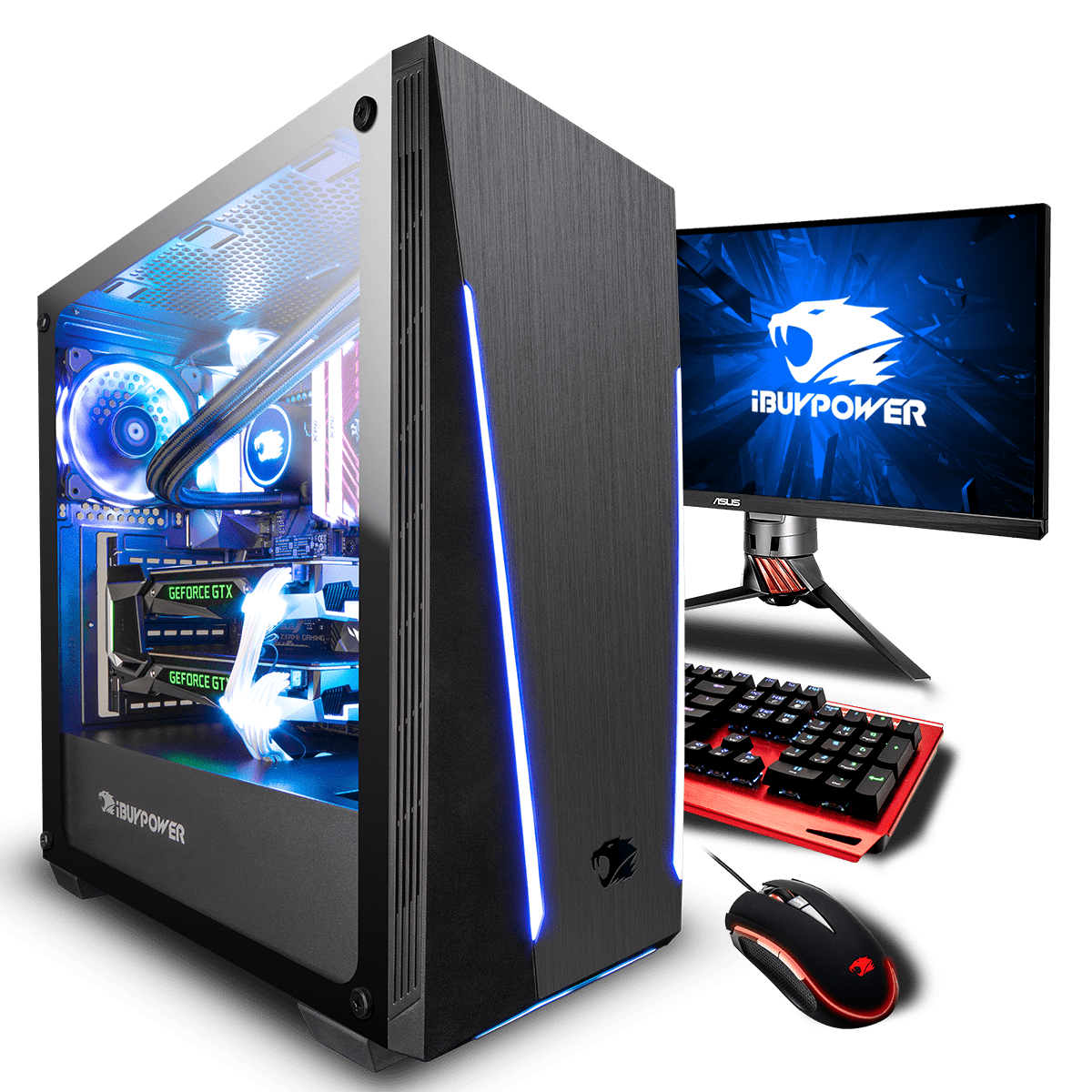 iBuypower Z390 Anniversary Special: Trace 2 Chassis, i7-9700K, Asrock Z390 STEEL,16GB 3200 Ram,512GB PCIe SSD,RX 5700 XT, 600W PSU, No-OS, $100 Amazon Gift Card @ $1181.80 + F/S