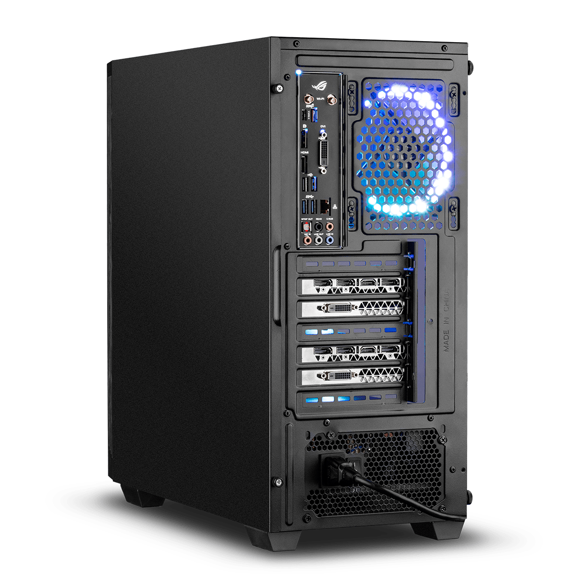 iBuypower Gaming Desktop: Ryzen 7 2700X, RGB Gaming Case, Liquid