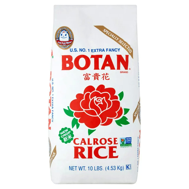 Botan Calrose Rice - 10 LB $9.92 at Walmart