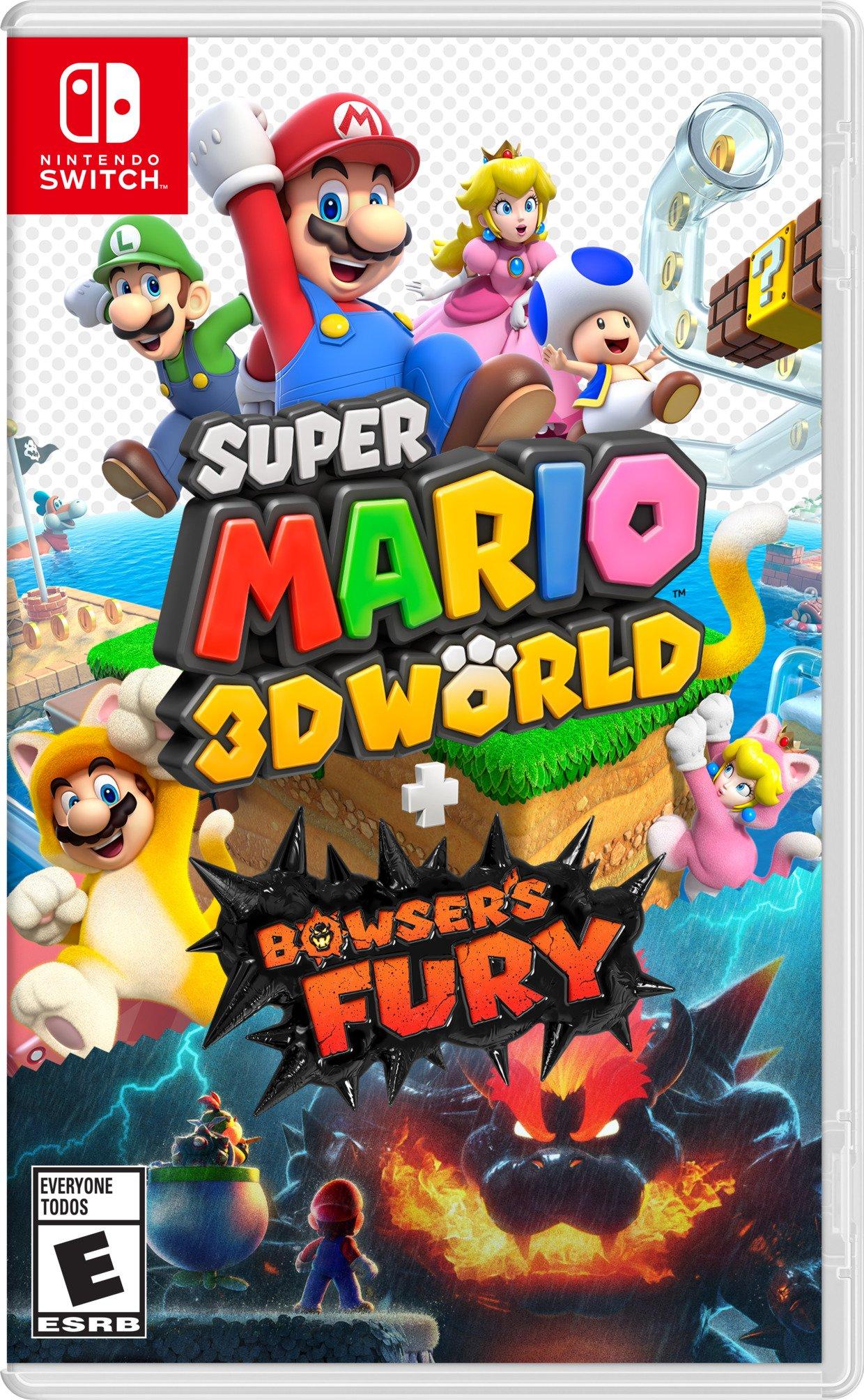 Super Mario 3D World Plus Bowser's Fury - Nintendo Switch $29.94