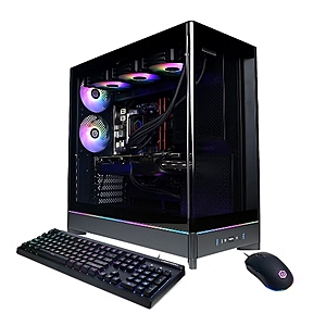 CYBERPOWERPC Gamer Supreme Liquid Cooled - AMD Ryzen 7 9800X3D 4.7GHz - NVIDIA GeForce RTX 5080