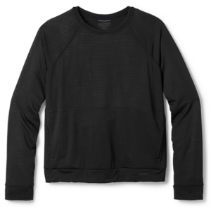Patagonia Women's Capilene Thermal Long Sleeve Crew Top (Black)