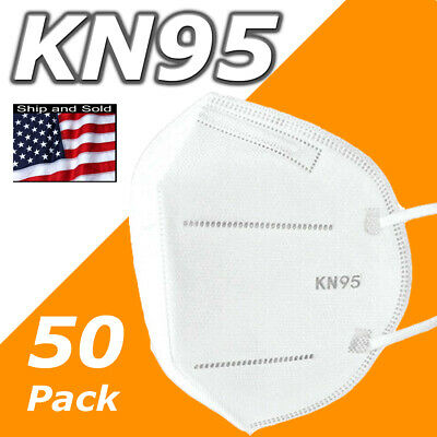 eBay various sellers: 50 Pack KN95 Face Mask Disposable $9.95 + FS