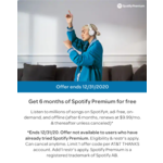 ATT Thanks Customers: Free 6-Mon Spotify Premium and Free 2- Mon Daily Burn ( For new Spotify Premium subscribers only and New Daily Burn subscribers only )