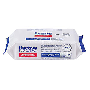 Sam's disinfectant shop wipes