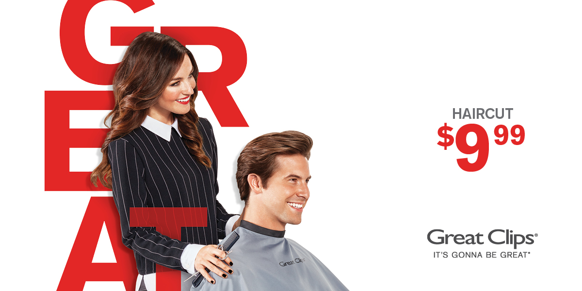 Haircut For 9 99 At Southern California Area Great Clips Salons