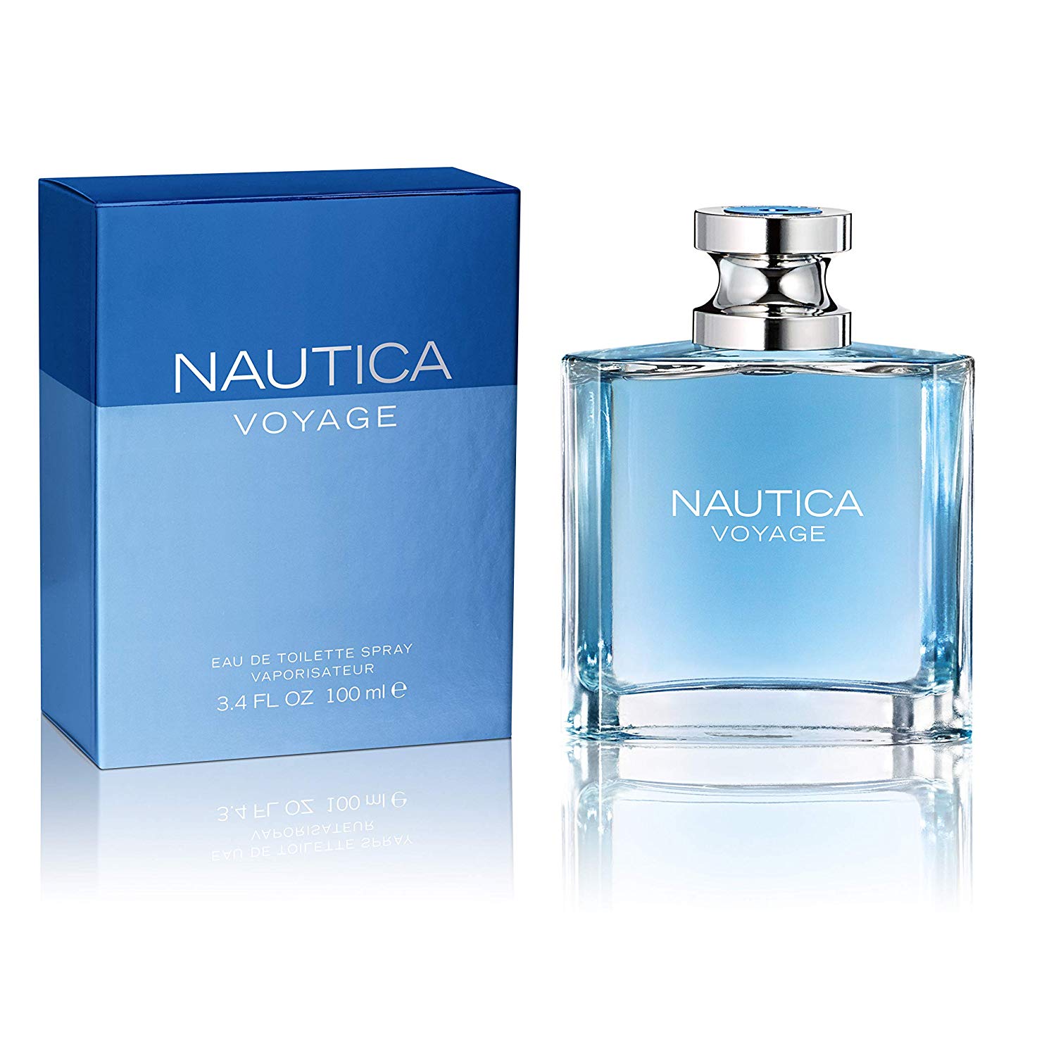 3.4oz Nautica Voyage Eau de Toilette Spray for Men $9.92 at Walmart