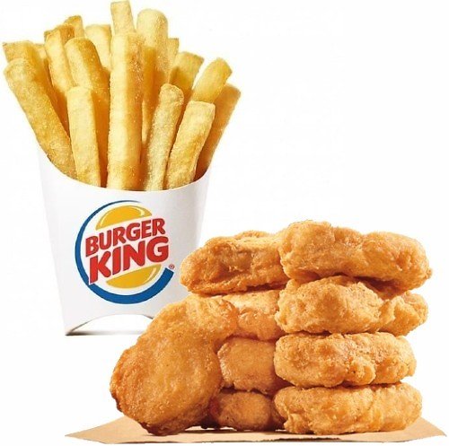 Burger King French Fries Chicken Nuggets 