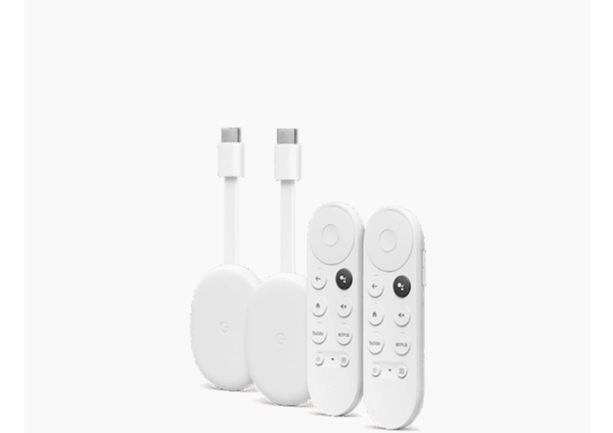 2 Chromecasts with Google TV + Netflix for 6 months $129.98