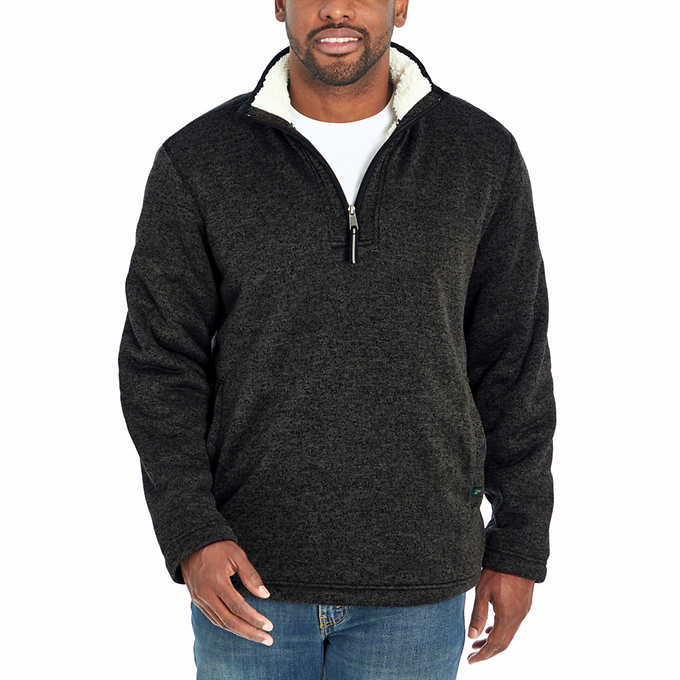 costco sherpa lined hoodie