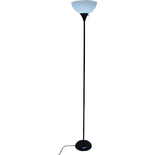 Mainstays 71" Metal Floor Lamp, Black $8.94