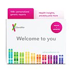 Prime Members: 23andMe Health + Ancestry Service - $98.99 @ Amazon