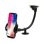 EXSHOW Car Mount,Universal Windshield Dashboard 12 inches Long Arm Car Phone Mount for iPhone X/8/7/6S/6 Plus/5S/5, Samsung Galaxy S6 S5, Nexus 5X/6P, LG, HTC At Amazon 4.80 $4.8