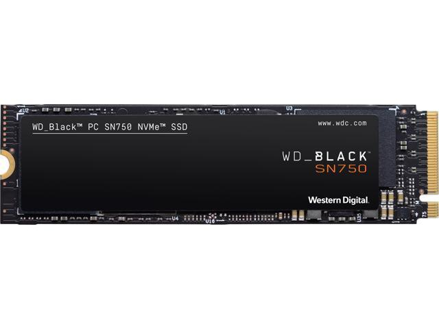 Western Digital WD BLACK SN750 NVMe M.2 2280 500GB PCI-Express 3.0 x4 64-layer 3D NAND Internal Solid State Drive (SSD) WDS500G3X0C(1,413) $62.99