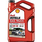 Advance Auto Parts Shell Rotella Gas/Truck full synthetic motor oil Pick-up where available $10.49 5 qts 5w-30, 5w-20, 0w-20 $2.49/qt YMMV