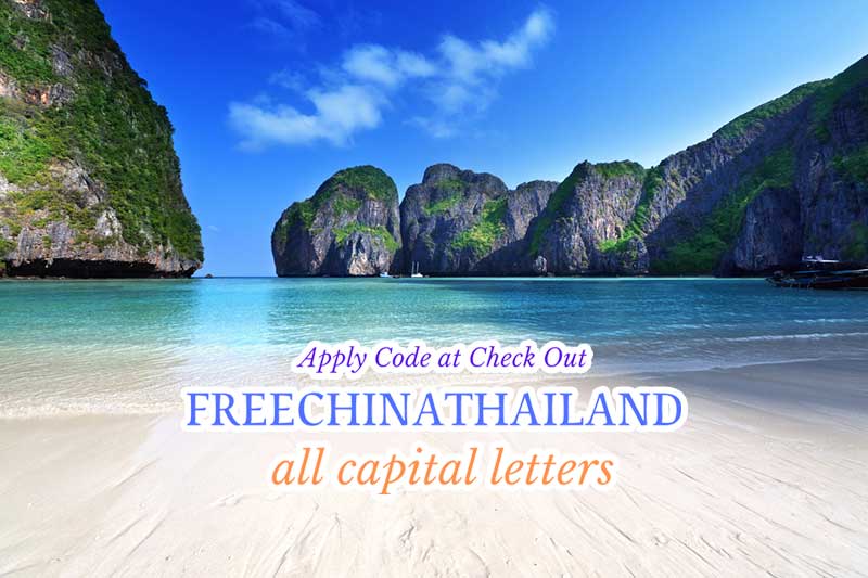 Free 13 Night Land Only trip to Thailand & China (airfare not included)