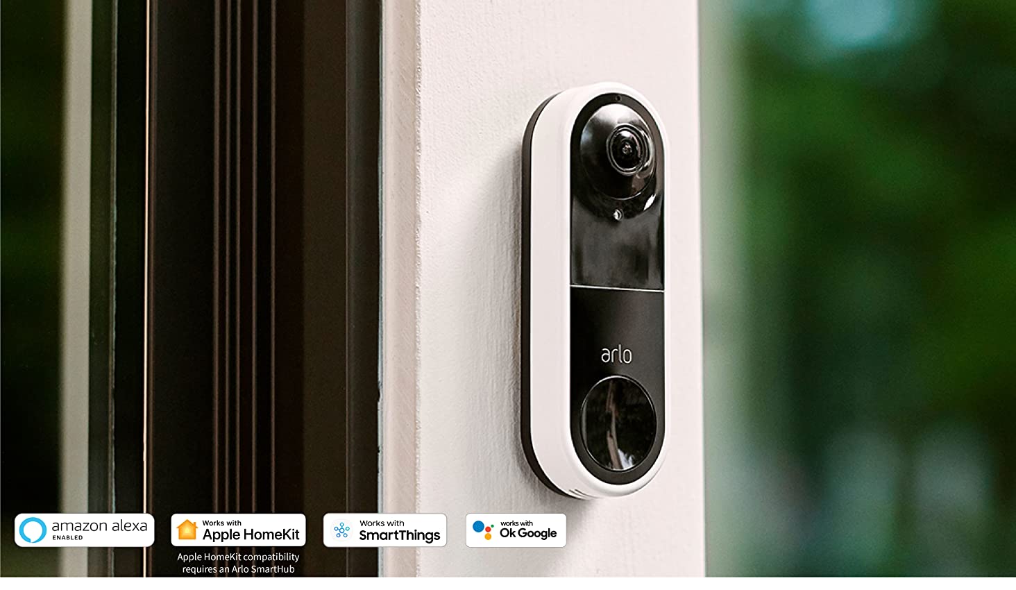 Arlo Essential Wired Video Doorbell - $79.99 w/ free shipping.