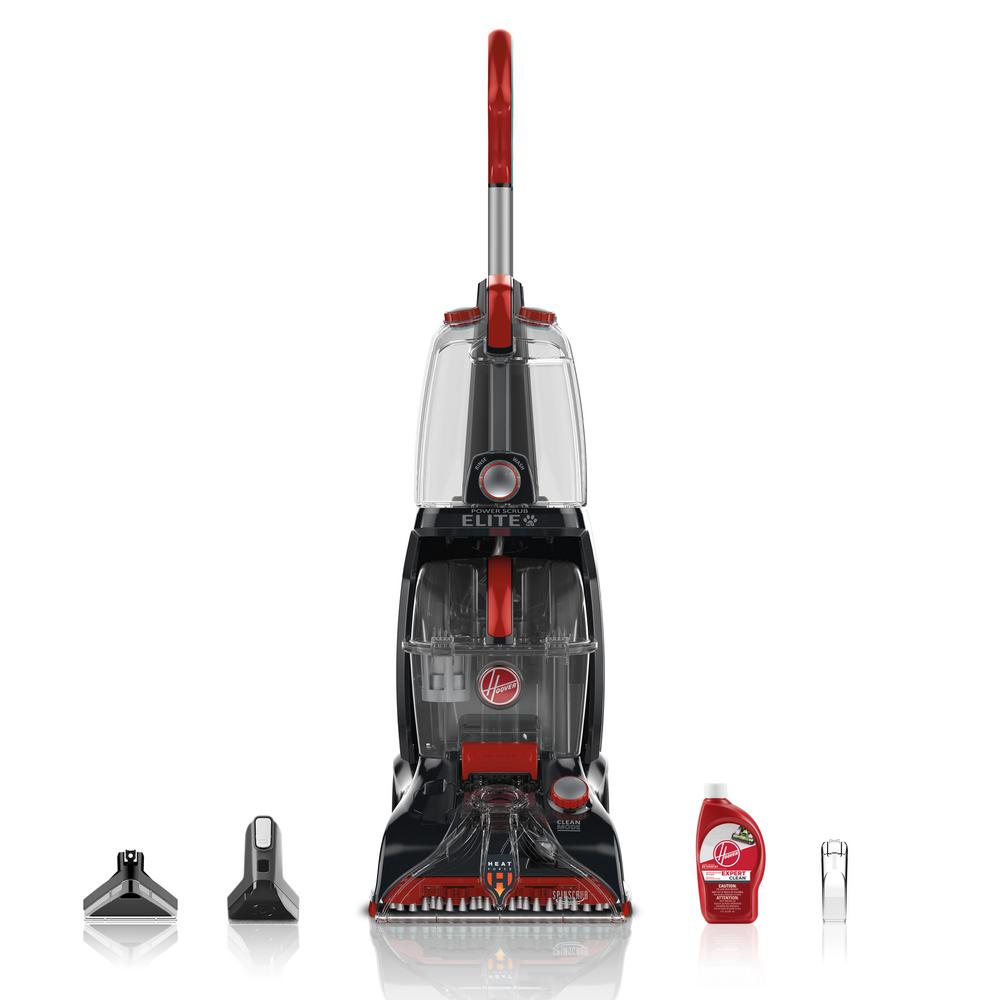 Hoover Professional Series Power Scrub Elite Pet Plus Upright Carpet Cleaner 128 Fs At Home
