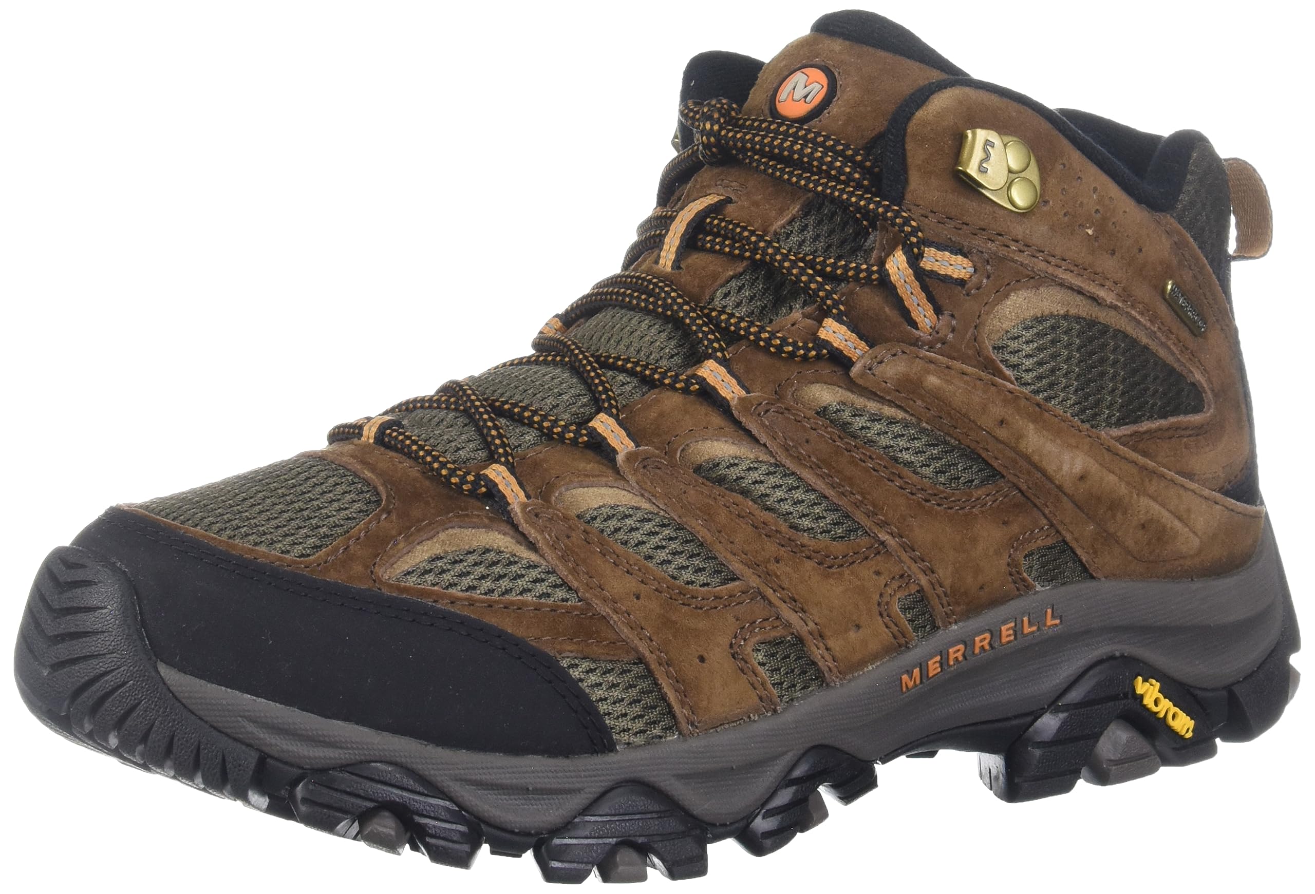 Merrell Men's Moab 3 Mid Waterproof Hiking Boot - $70
