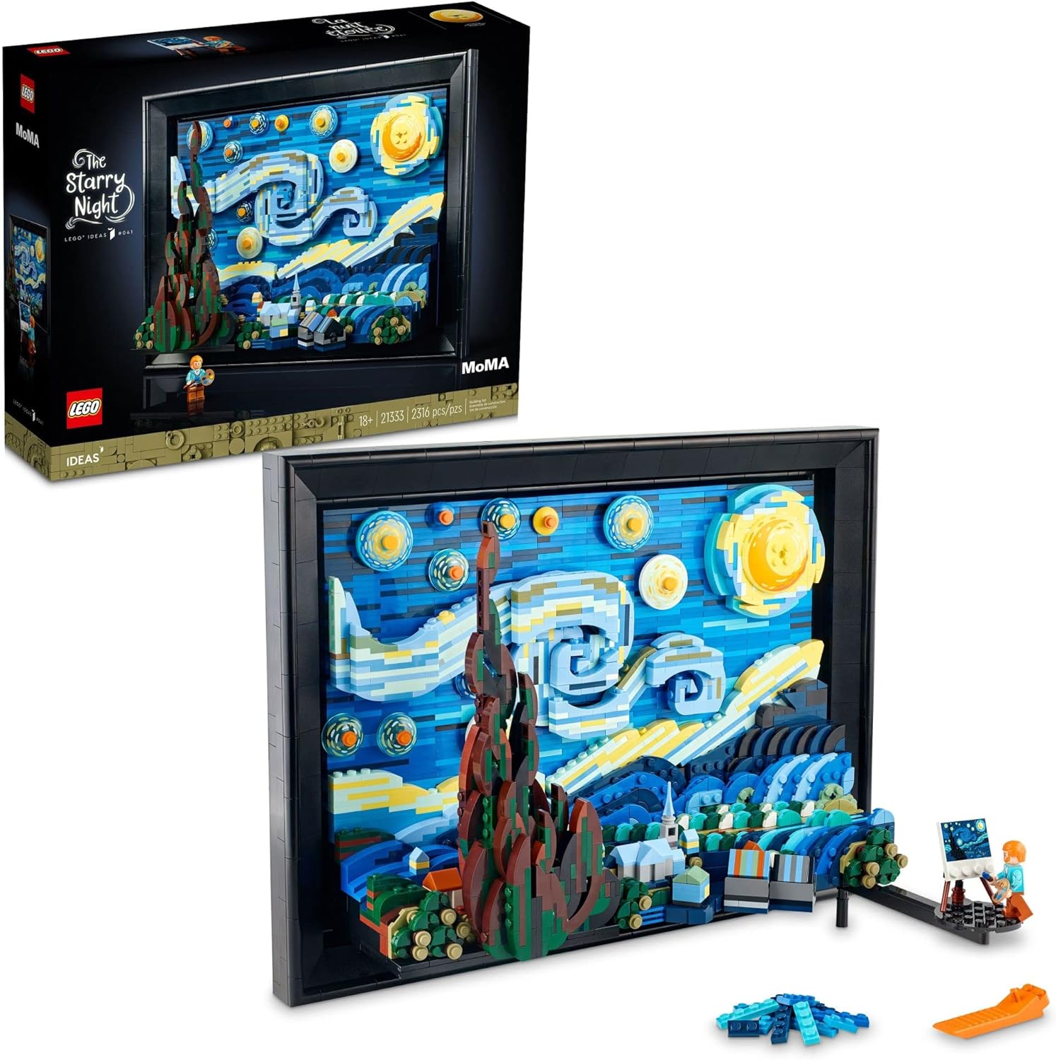 LEGO Ideas Vincent Van Gogh The Starry Night $136