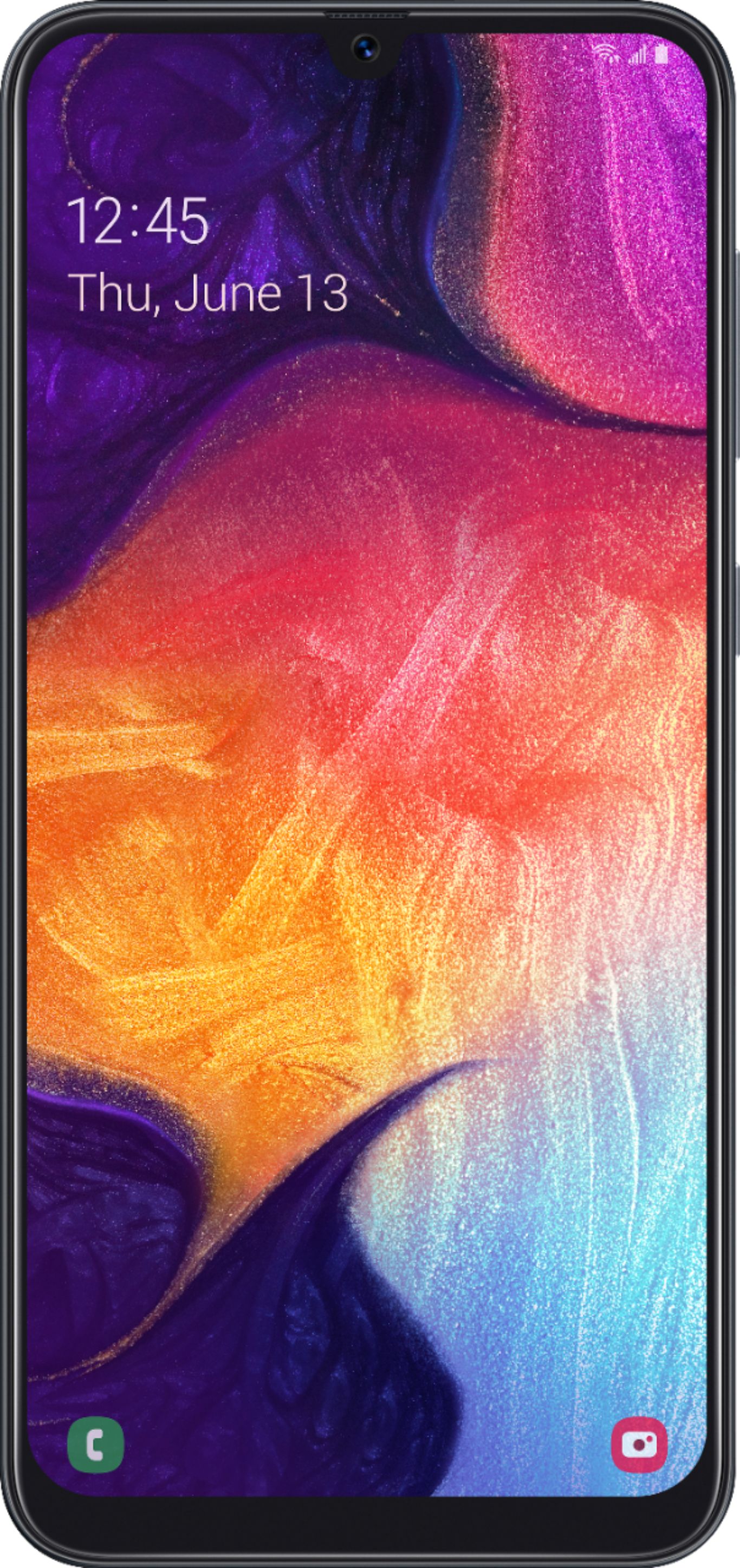 Samsung Galaxy A50 w/ 64GB Cell Phone (Unlocked) Black SM-A505U $274.99 - Various Stores