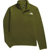 The North Face Men's Cedar Trail Grid Fleece 1/4-Zip Jacket (Green Moss, Sizes: S-XL) $35 &amp;amp; More + Free Shipping $69+