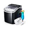 26.5-Lb Ice Makers Portable Countertop Ice Maker w/ Handle (Black, Gray) $49.99 + Free Shipping w/ Prime
