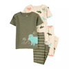4-Piece Carter's Toddler Snug Fit Cotton Pajamas (Dinosaur, Unicorn, Fire Truck, Mermaid etc.) $8 + Free Store Pickup at Kohl's Or Free Shipping on $49+